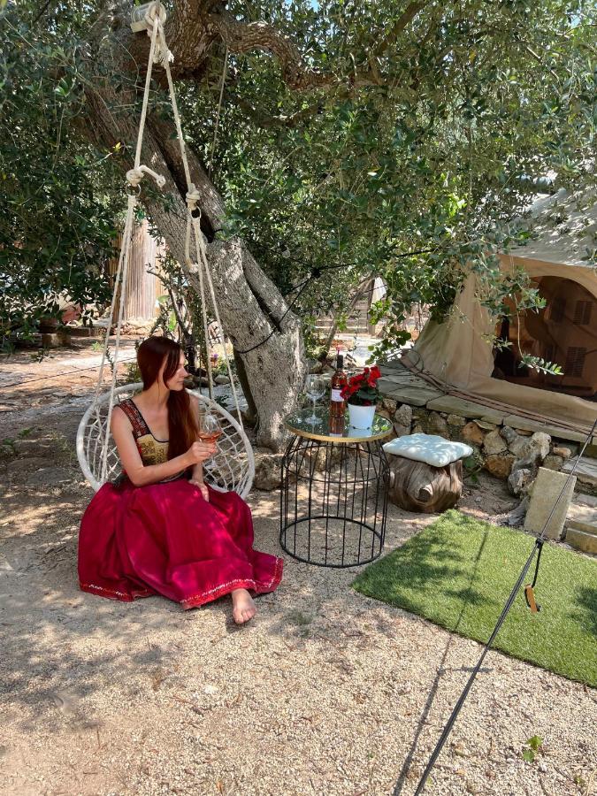 Farm Glamping Tent On Acquaviva Bay Hotel Marittima Exterior photo